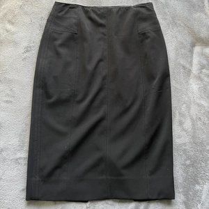 Black Pencil Skirt White House Black Market Size 8